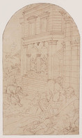 KT 2009 024
<br/>
De slapende Tobit
<br/>
<em>Crabeth, Dirck Pietersz (1510/20-1574) - studio van</em>